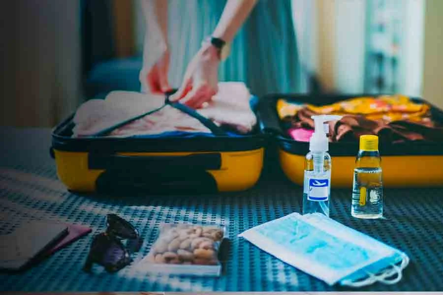  organize essentials in luggage